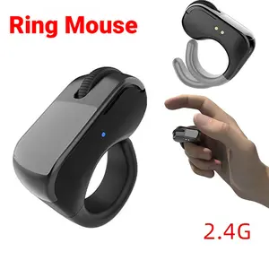 Bluetooth Ring Mouse Charging Case Multi-Function Touch Mini 2.4G Wireless Smart Remote Control Special Lazy People Computer