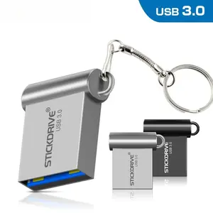 Super mini usb3.0 flash drive 32GB 16GB memory disk high speed pen drive portable 64GB usb stick pendrive 128GB key ring gift stick storage