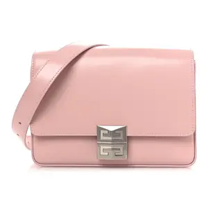Givenchy 4G Medium Crossbody Bag in Blush Smooth Leather with Iconic 4G Clasp for Everyday Luxury Style