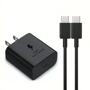 45w Super Fast Charging USB-C Wall Charger for Smartphone, Compatible with Samsung Galaxy S22 Series, Huawei, Oppo, Xiaomi, Vivo, iPhone 16/15 Series