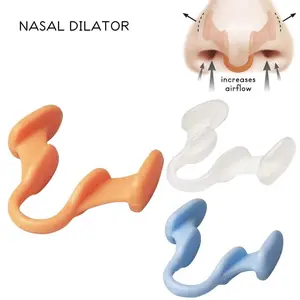 Silicone Anti-Snoring Device for Men and Women, Sleep Nose Expander, Nose Clip, Comfortable Breathing Aid, Improves Airflow, Safe and Easy Use