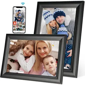 Frameo Digital Picture Frame, 10.1 inch Digital Frame WiFi, 1280 * 800 IPS  Touchscreen, 32GB Storage,  Share Pictures Video,  Photo Frame , Gifts for Mom, House Warming