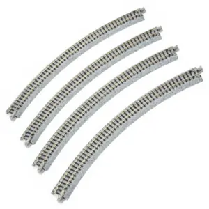Kato 20-120 N Scale 315mm (12 3/8") Radius 45º Curve Track [4 pcs] UniTrack