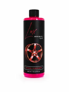 Lux Detailing Co Wheel Cleaner Non-Acid Formula for Efficient Brake Dust & Road Grime Removal 16oz