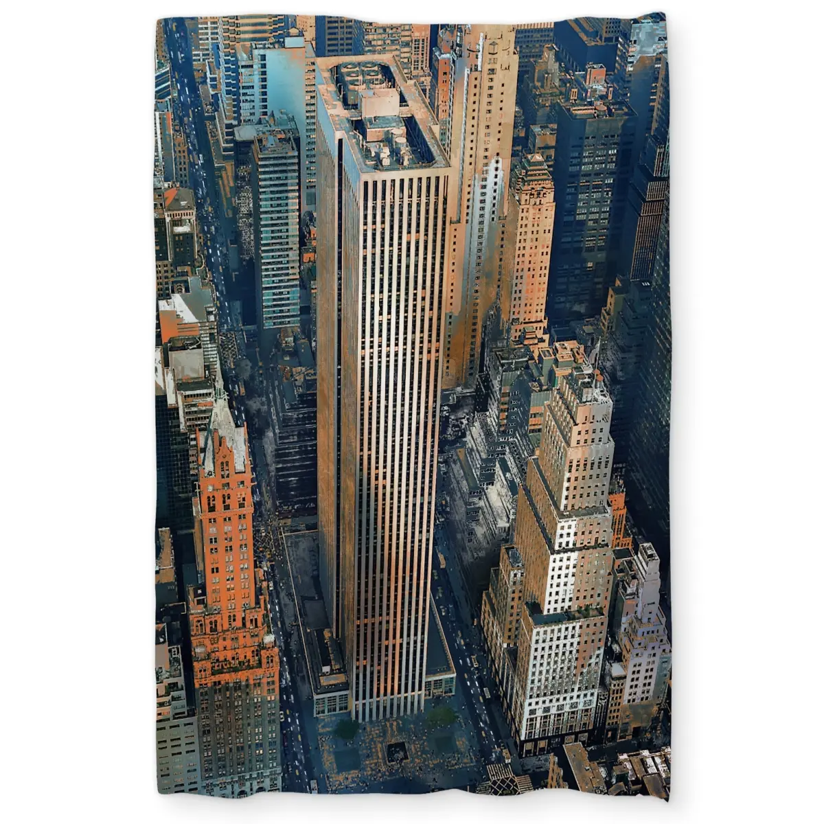 360 Stand Twin Size Extra Long Duvet Cover - Hyperrealist Architecture Art Print, Modern Urban Theme Bedding, Machine Washable, Minimalist Eclectic Contemporary Interiors Decoration, Modern Oasis, Decorative Duvet Cover, Pattern Duvet Cover