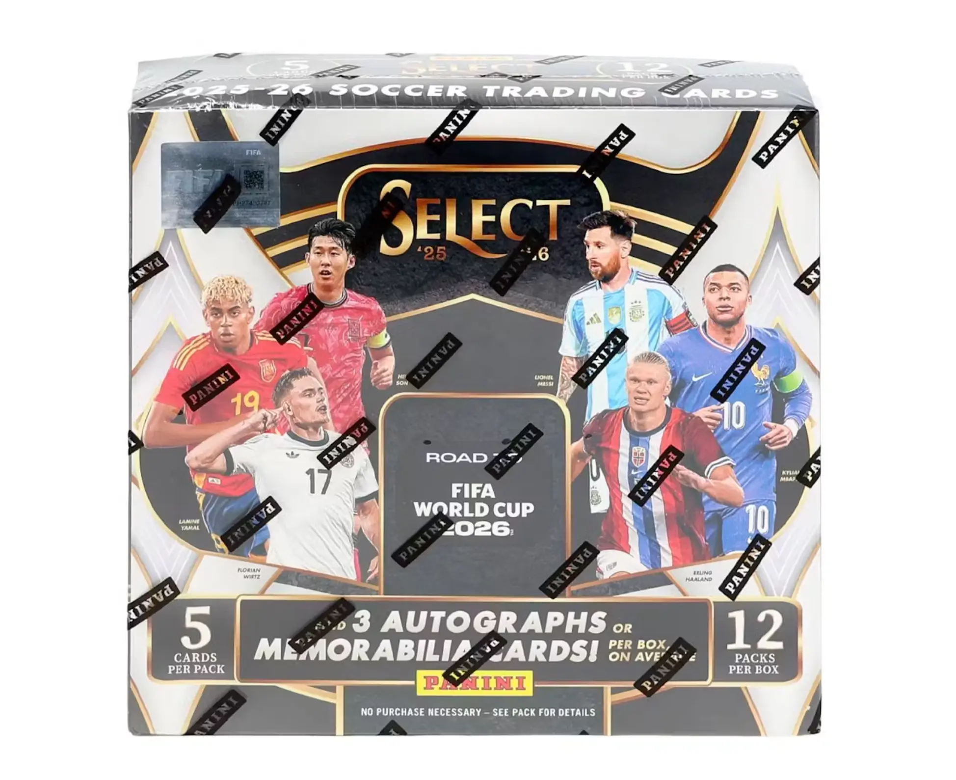 2025/26 Panini Select Road to FIFA World Cup Soccer Hobby Box