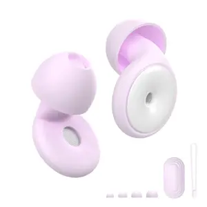 Sonic Filtering Earplugs 30dB, Professional Noise Reduction Reusable Silicone Ear Plugs for Sleeping, Live Music, Concerts, Travel & Work, High-Frequency Noise Filtering, 4 Size Tips (XS-L) & Stylish Case, Waterproof, Washable Hearing Protection