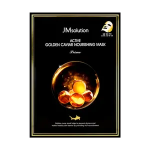 JMsolution Active Gold Caviar Mask - 10 Sheets, Anti-Aging, Firming & Wrinkle Care
