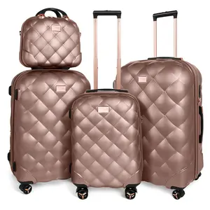New York Xpress  Stylish Travel Luggage Set - PP Material, TSA Lock, 8-Wheel Spinner - Multiple Colors for Men & Women luggage