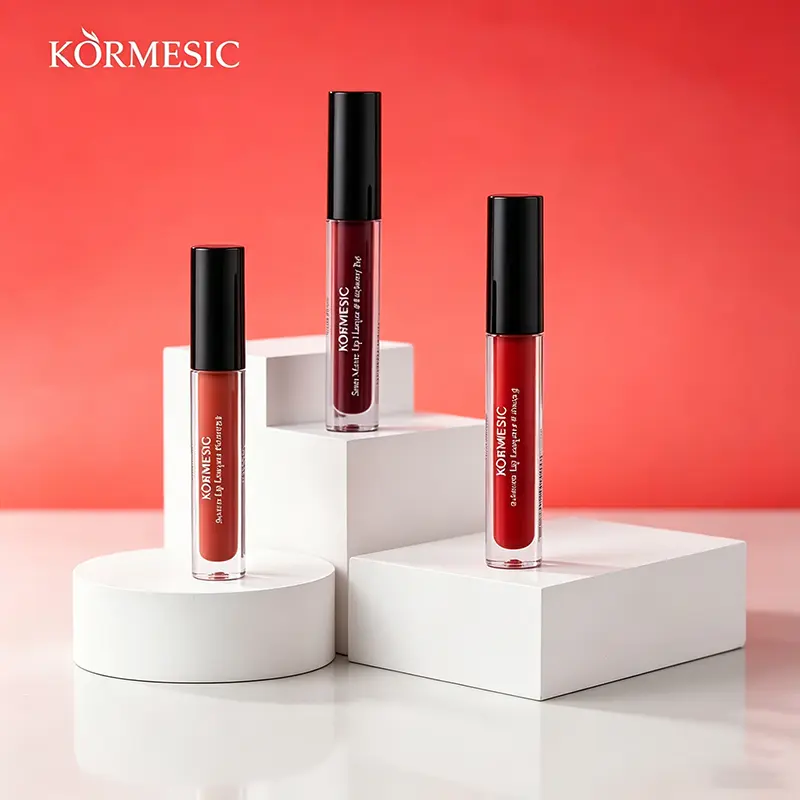 Glitter Finish AZEN Lip Gloss Kit, Weightless Smooth Shiny Lip Tint, Diverse Rich Hues Perfect for Daily & Party Makeup Looks