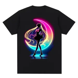 Sailor Moon Unisex T-Shirt - Vibrant Anime Design for Men and Women, Perfect Gift for Fans