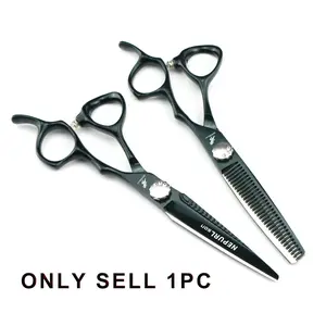 6.0 Inch High-End Hairdressing Scissors, 440C Stainless Steel, Cutting and Thinning Shears, Comfortable Handle Design, Reduces Hand Fatigue