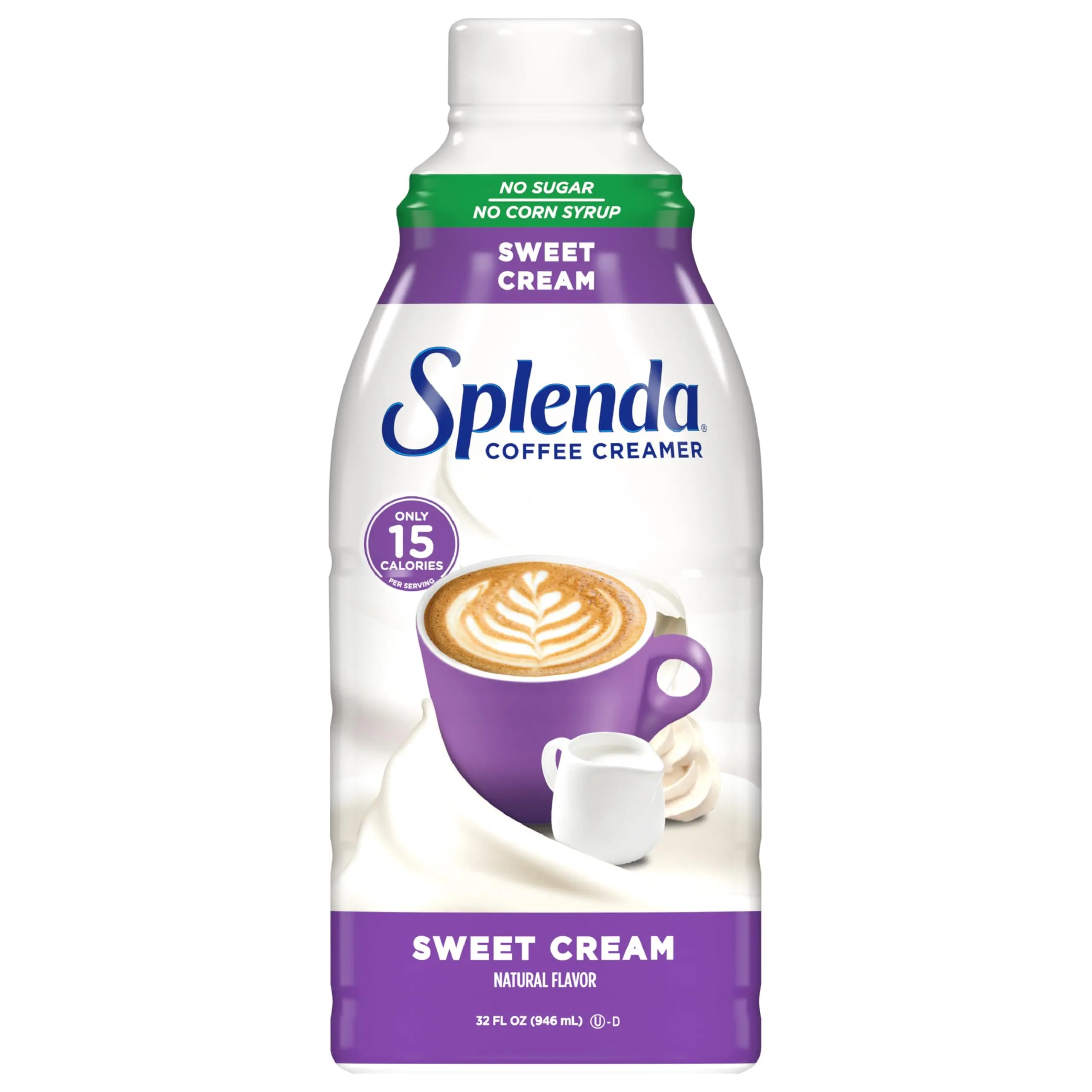 SPLENDA Sugar Free Sweet Cream Coffee Creamer, 32 Fl Oz SPLENDA Sugar Free Sweet Cream Coffee Creamer, 32 Fl Oz