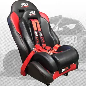 50 Caliber Racing mini Bucket seat for All Vehicles Polaris RZR canam x3 Booster seat (Seat Only No Bracket)