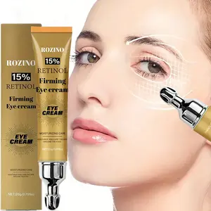 ROZINO 15% Retinol Firming Eye Cream Moisturizing Care for Skin Around the Eyes 20g/0.705oz Hydrating Moisture Moisturize Hydrate Moisturizer
