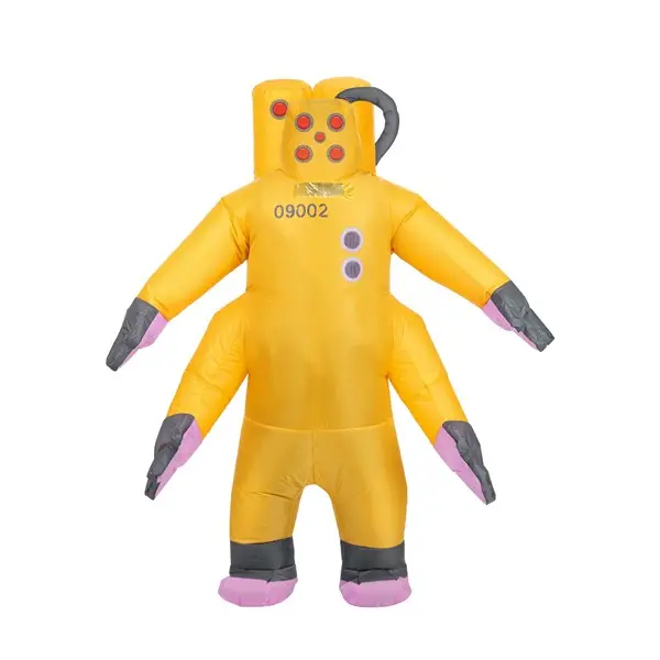 Adult Disney Pixar Monsters Inc CDA Agent Inflatable Costume (© Disney) (© Disney/Pixar)