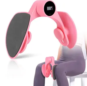 Kegel Exercise Device & Thigh Master with LED Display, 360° Adjustable Pelvic Floor Trainer with 4-Level Resistance (15-30 lbs). Inner Thigh Exerciser for Women – Home Gym Equipment for Glutes, Legs