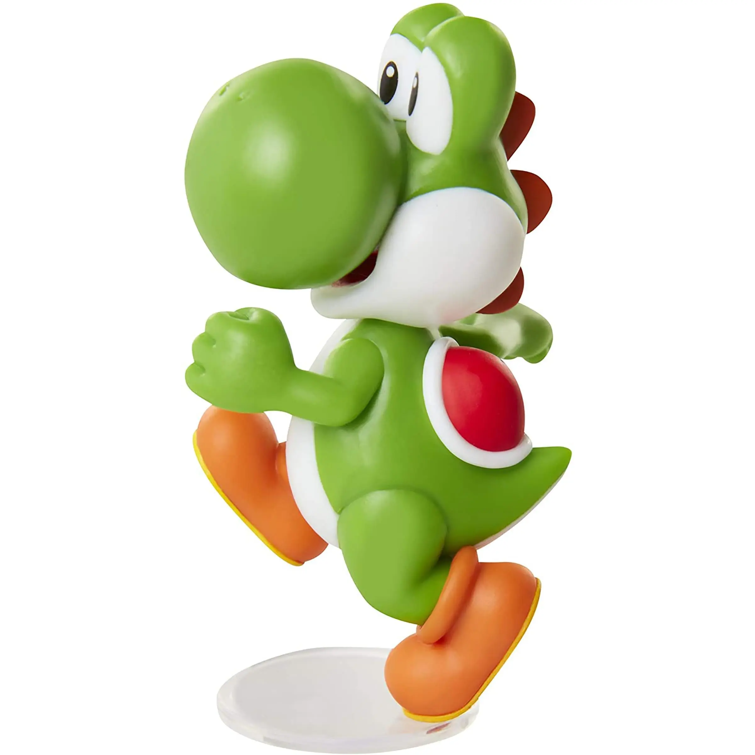 Super Mario World of Nintendo 2.5-Inch Collectible Action Figure, Running Yoshi Figurine, Kids' Action Figures Toy