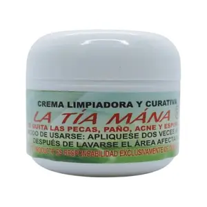 LA TIA MANA - cleansing and healing cream made in Mexico Lightweight Hydrating Firming Moisturizing Firming