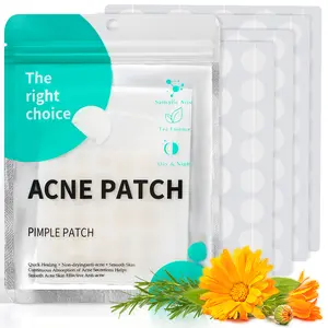 pimple patch for Face, 4 Size 210 Counts Acne Patches, Hydrocolloid Patches for Covering Zits and Blemishes, Spot Stickers with Salicylic Acid, Tea Tree Oil & Calendula Oil