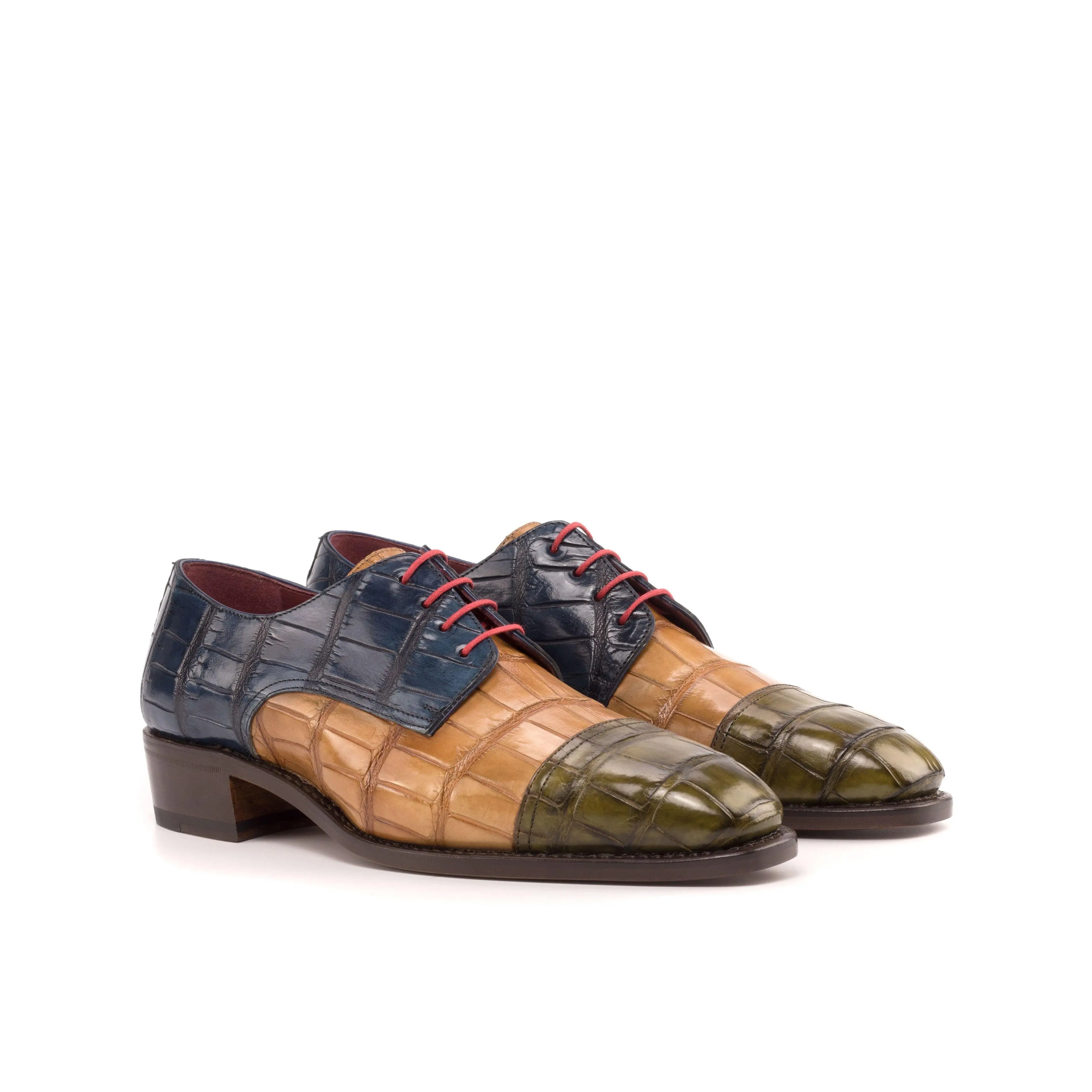 Judge Alligator Derby Shoes Judge Alligator Derby Shoes