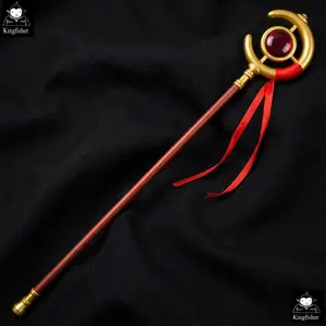 Frieren Journey's End Cosplay Staff 60" Anime Prop Replica Elven Mage Scepter Magic Wand Costume Accessory