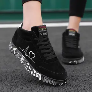 Women'S Heart Design Sneakers for Women, Lace Up Soft Sole Platform Comfy Skate Shoes, Low-top Mid Top Valentine'S Day Shoes, Men'S Walking Shoes for Women, Tennis Shoes for Women Work, Running Shoes for Women Couple Shoes Women'S Casual Shoe