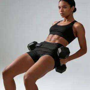 Adjustable Hip Thrust Belt with Thick Soft Padding, Plus Size Friendly for Home Gym & Glute-Building Workouts