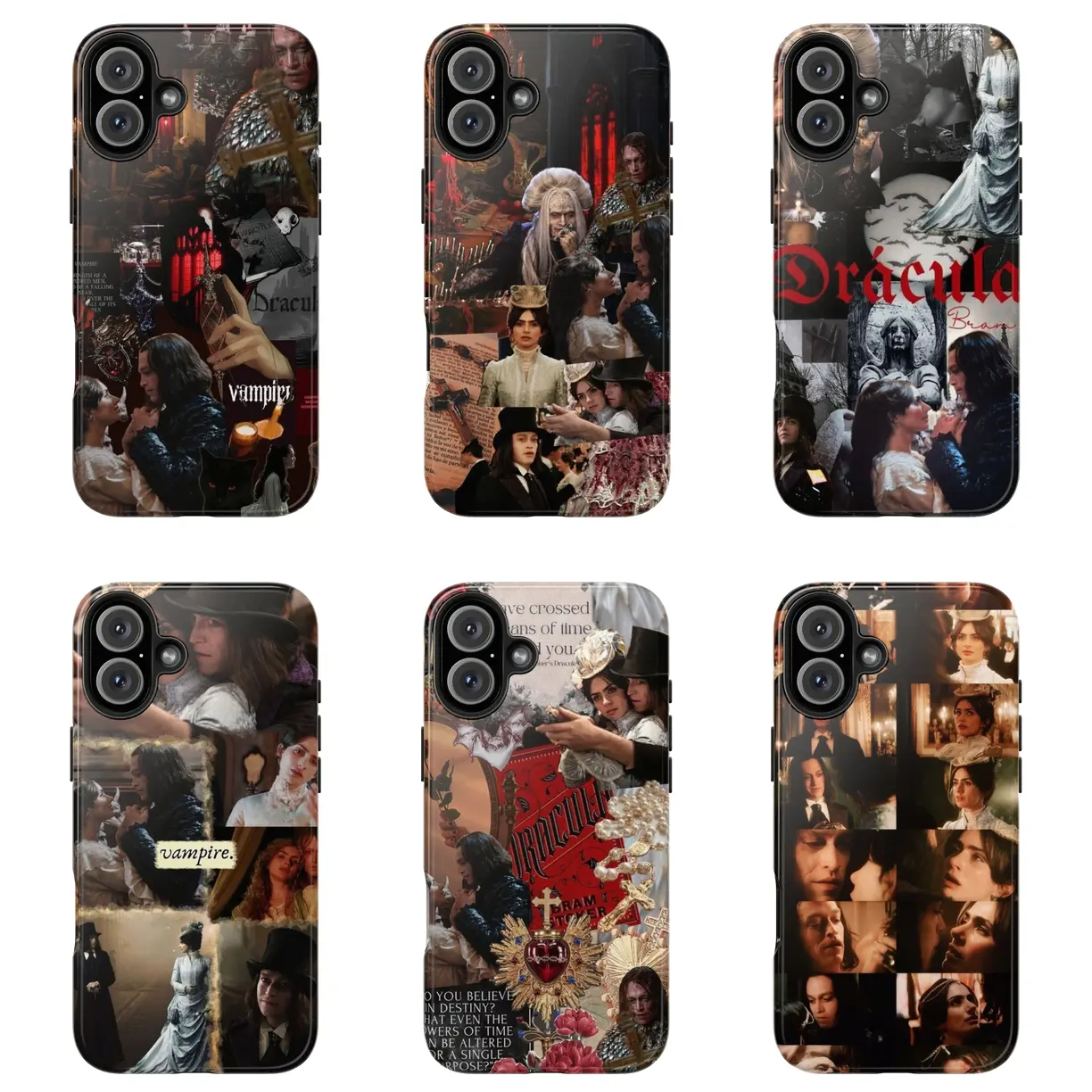 Dracula A Love Tale Phone Case For iPhone And Samsung, Gothic Romance Movie Merch, Perfect Gift For Fans And Collectors