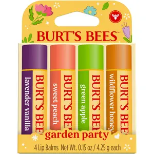 Burt's Bees Garden Party Lip Balm 4-Pack