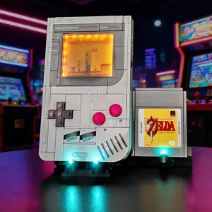 Compatible Lego 72046 Game Boy Brick LED Light Kit (no Model Bricks Included), Vibrant Glow, Visual Appeal, Enhance Your Building Experience, Perfect Gift Idea