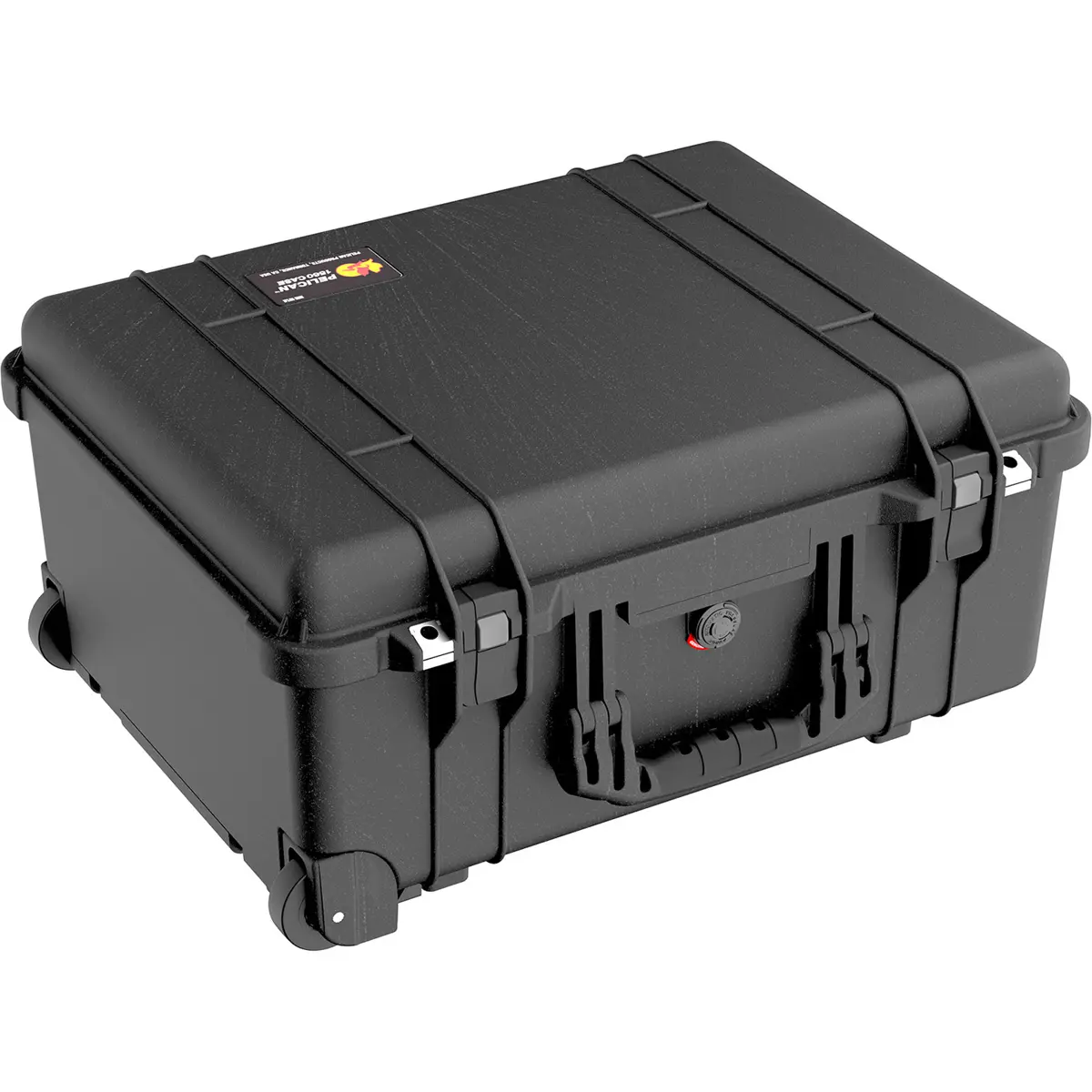 Pelican Protector 1560 Large-Size Protective Hard Plastic Waterproof Wheeled Hard Case for Photographers, Push Latch