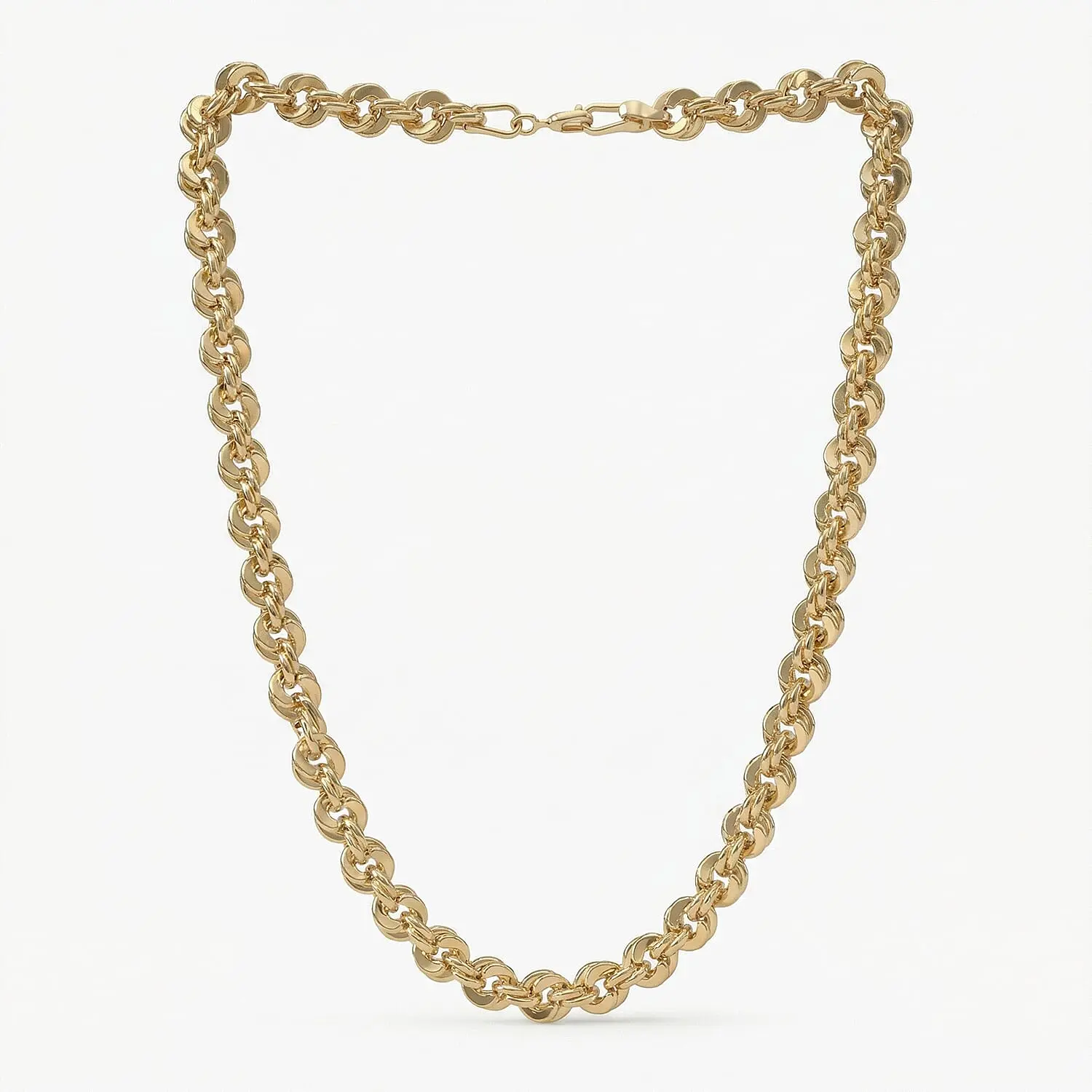 Italian 3.8mm Spirali Oro Chain Bracelet in 10K Yellow Gold (7.50 In) 2.10 Grams