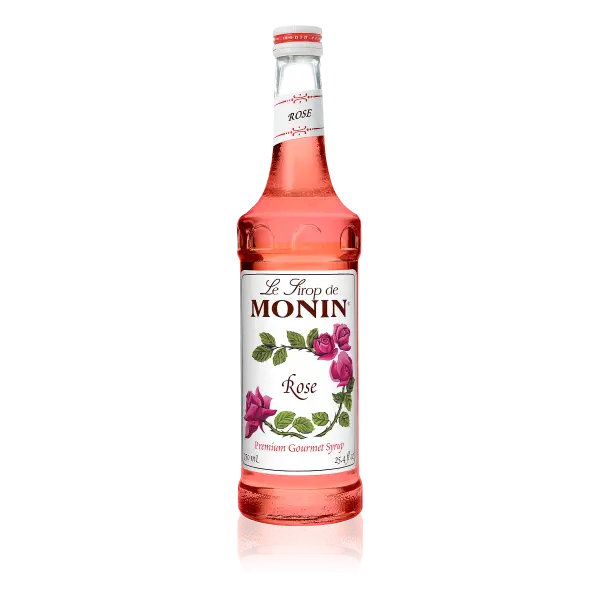 Monin Rose Syrup - Bottle (750mL) Monin Rose Syrup - Bottle (750mL)