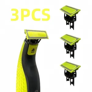 Electric Shaver Anti-Cut Blades, Norelco One Blade Handle & Precision Beard Trimmer Replacement T-Shape Blades, Grooming Kit Accessories