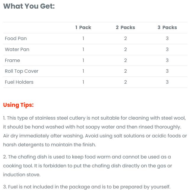 [NEW - FLASH SALE] ROVSUN 6 QT Roll Top Round Gold Chafing Dish Buffet Set with Visible Window