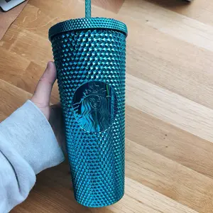 Starbucks metal Blue Studded tumbler venti size
