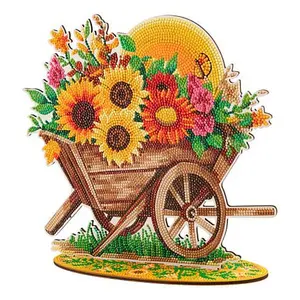 Crafts & Sewing Craft Buddy Crystal Art Sunflower Wagon Kit