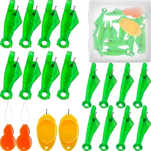 20 count Fish Type  Threaders Set for Sewing Machines (Compatible Only with Side-Threading Machine ) & Simple Hand Sewing
