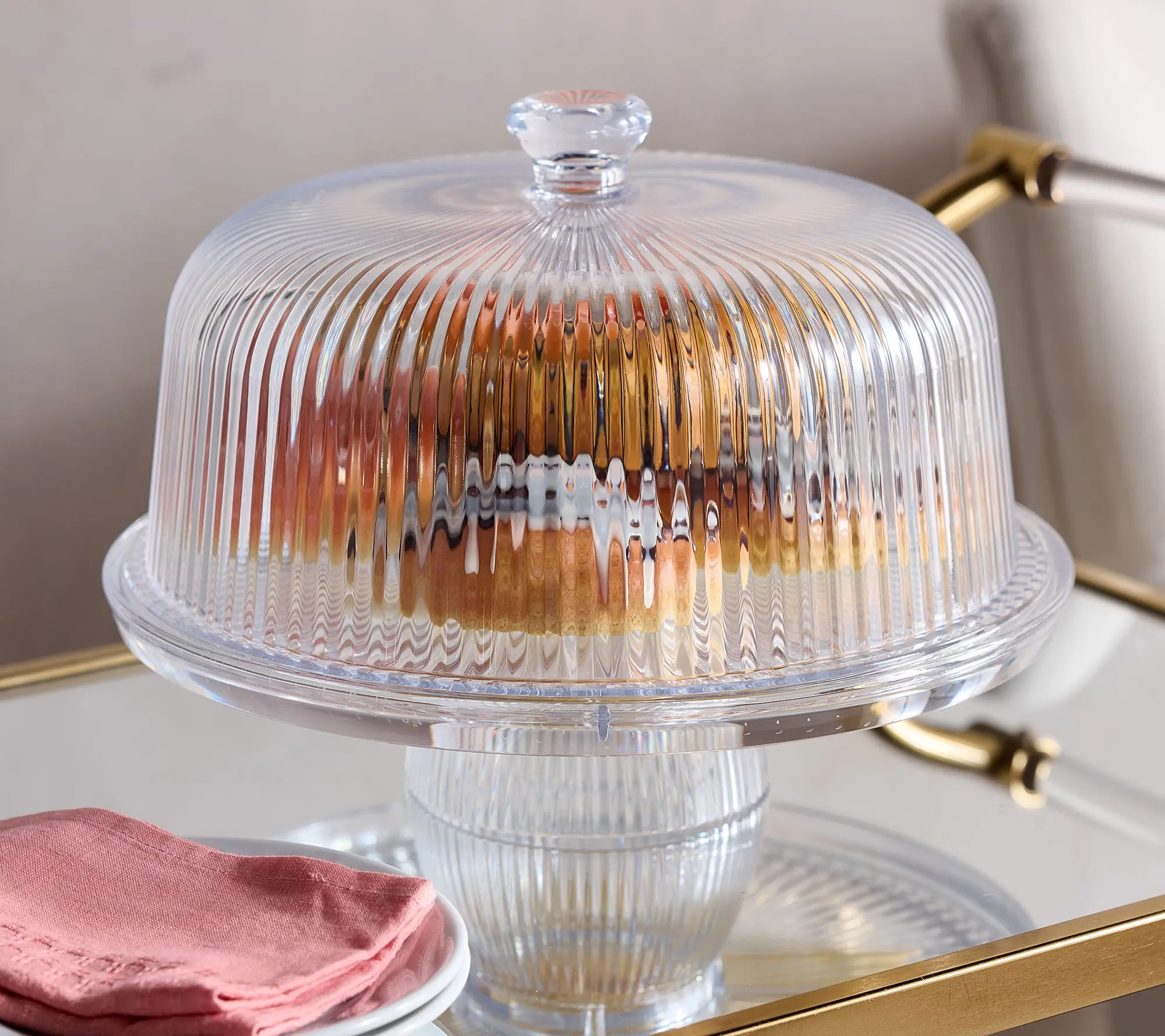 Home Reflections 3-in-1 Cake Stand, Platter, or Punch Bowl Home Reflections 3-in-1 Cake Stand, Platter, or Punch Bowl