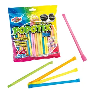 Popotix Mini- Fruits Flavored Sour Powder bag with 100 pieces
