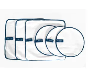 TEKO Set of 6 Microfiber Cleaning Pads