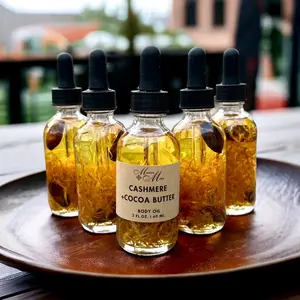 Cocoa Butter Cashmere Body Oil - Alcohol-Free, Moisturizing Oil