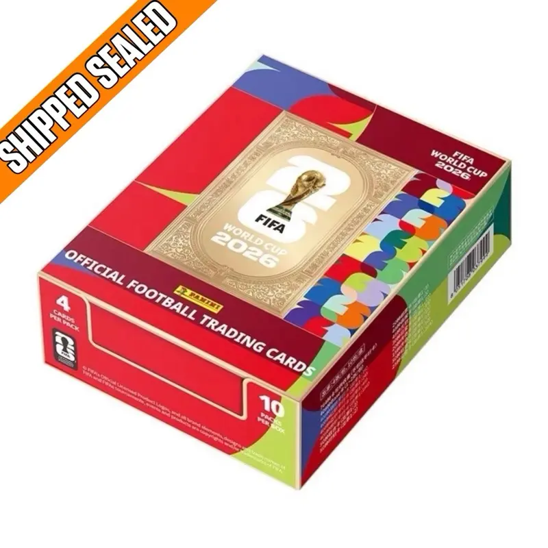 *Shipped Sealed* 2026 Panini FIFA World Cup Soccer Retail Box