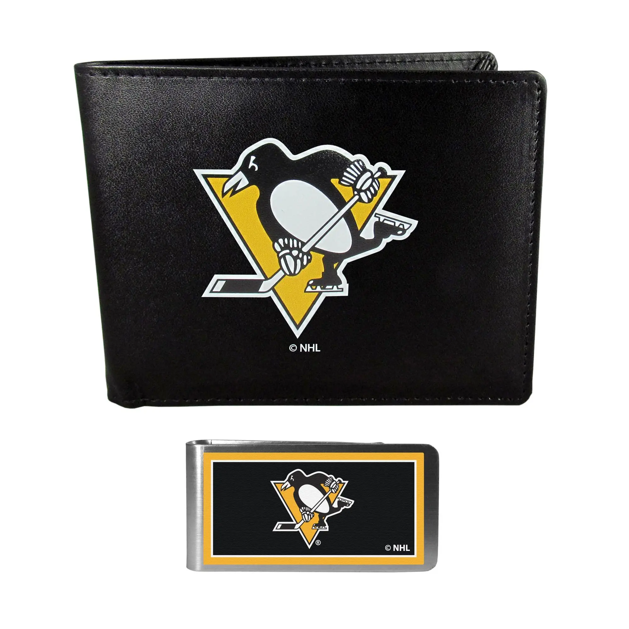 Siskiyou Sports NHL Bi-fold Wallet & Color Money Clip