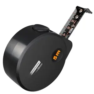 Tape Measure 16ft/5m, Easy Read Small Measuring Tape Retractable Mini Tape Measure with Metric/Inch,Minimalist Design by  Home Series