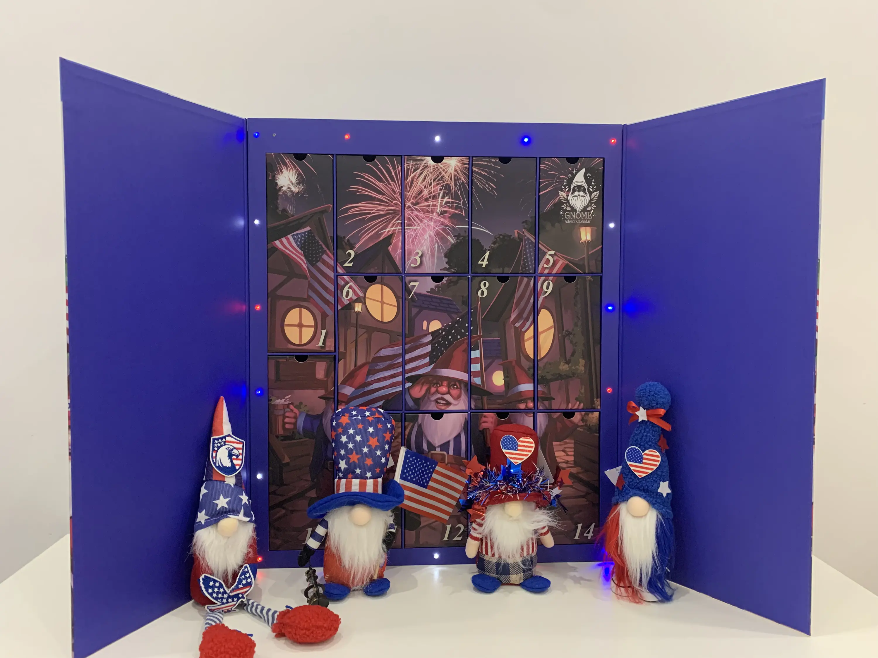 All-American 2026 Countdown Gnome, Festive Home Decoration, Memorial Day, 4Th Of July