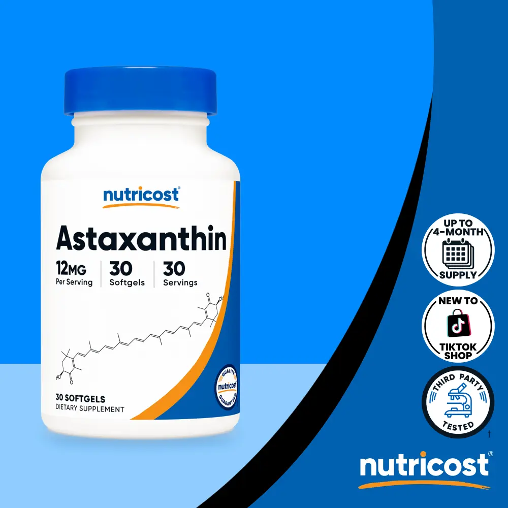 Nutricost Astaxanthin Softgels