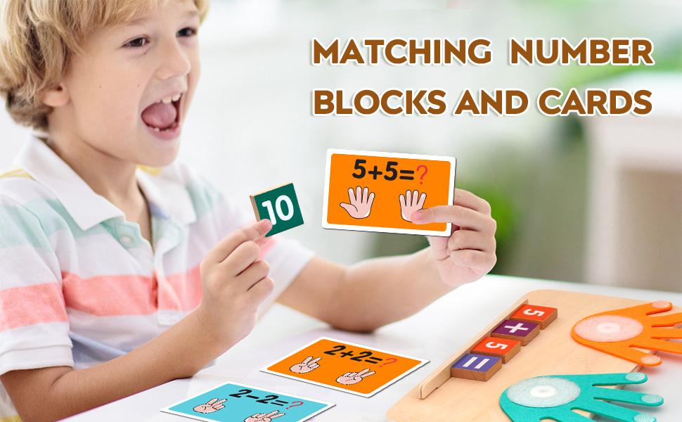 Preschool Learning Toys for Toddlers, Fingers Counting Math, Educational Manipulatives Number Counting Blocks Set for Kids, Montessori Toys for Age 2-5 Years Old Boys Girls Birthday Gifts Preschool Learning Toys for Toddlers, Fingers Counting Math, Educational Manipulatives Number Counting Blocks Set for Kids, Montessori Toys for Age 2-5 Years Old Boys Girls Birthday Gifts