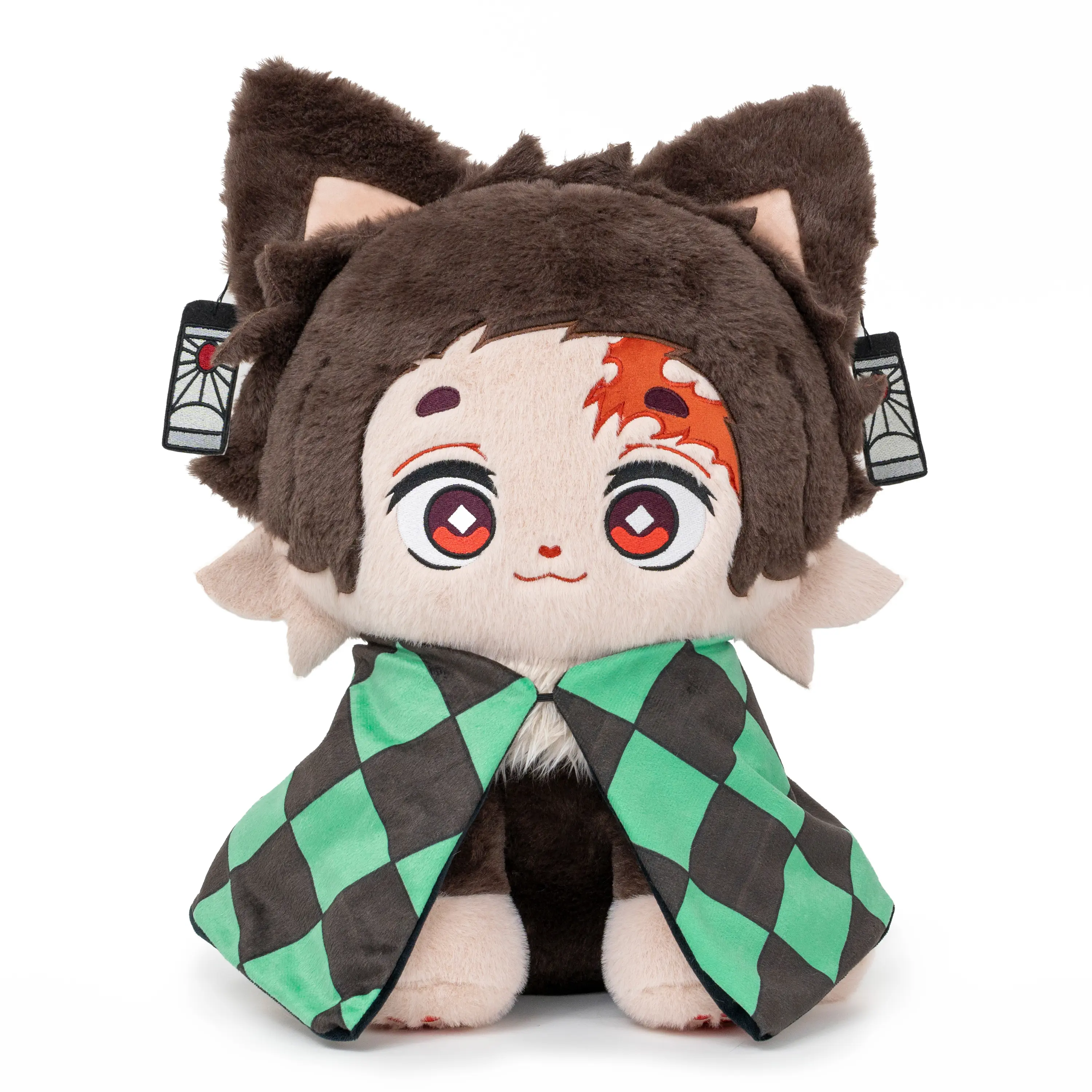 PLUSHSHOP 17in Cute Tanji Cuddly Stuffed Animal - Super Soft Fluffy Kawaii Plush Gift for Toys & Hobbies, Restocked Plush Stuffed Toys Item, Stuffed Animal Gifts